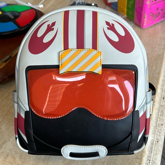 Rare Star Wars X-Wing Luke Skywalker Rebel Alliance Loungefly backpack NWT - Picture 1 of 12